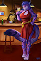 A drink with Selene