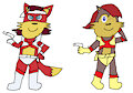 Sonic X Dirty Pair