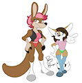 Kendall and Sydney by pantygremlin/pantyranger