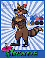 YARDVILLE - Regina Raccoon Character Reference