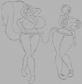Angelica and Kristy Sketch