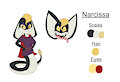 Yin Yang Yo! OC - Narcissa Reference Sheet