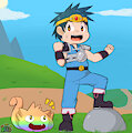 $ A Hero and his Best Buddy!