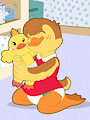 Tulip's Ducky Plushie -By LittleBearArnold-