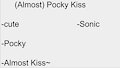 (Almost) Pocky Kiss