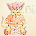 Fifi's Oopsie -By AshleyFoxKit-