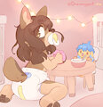 A table for two! ~ ✨ by Dreamyart