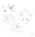 $3 Headshot Sketch by Lillyth