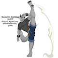 Zatch Warming Up by Notkastar
