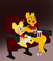 Pikas at the movies -By NazzNikoNanuke-