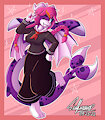A nice orcadragon hacker girl named Yuki by Orca666