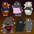 Dungeon and Dragon Moles