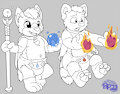 Baby Mages by Bluepaw