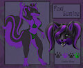Foxi SFW ref sheet