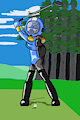 Lori on the Fairway