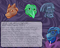 The slime dragon - Hybrids and heads by TheSlimeDragon