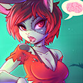 Zombunni Bianca Halloween poster