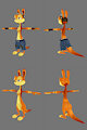 Daxter Ps3 "Nude" SFW Model  [DL Link] by Lemotter