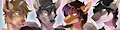 Group icons commission by meowcephei
