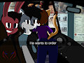 He Wants To Order (Colored By Sprungy)