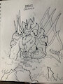 Inktober 2022 (Day 1: Gargoyle)