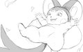 Sketch 13 / Inktober 2022 - Emolga