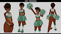 Cheerleader Keith by MarsMiner