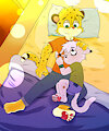 Affectionate kitty, by DokeOkeb by Salmy