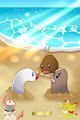 Beach Meeting by CrystalAbsol