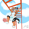 Monkey bars! by Kiomi