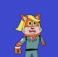 Coco In Her Egon Costume
