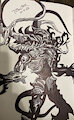 Inktober 2022, Day 4 Na-Krul