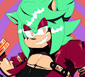 New OC - Circe the Hedgehog by FearMeImFluffy