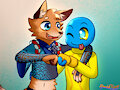 Hero Buddies (Commission)