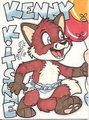 Marci MFF Couple Badge Half