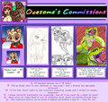 Ocesome's Commision Price Guide by Ocesome