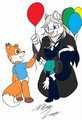 Balloon Lion - Color by pjskunk