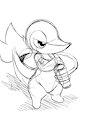 Sketch 15 / Inktober 2022 - Snivy