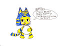Pampered Ankha wants Diaper Rubs by GundamKnight750