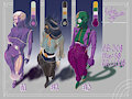 Reminder that these adoptables are still for sale! by Femboisyndicate