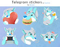 Telegram stickers for Amari