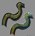 References I made for scales in future art by Femboisyndicate