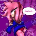 Amy Rose when she woke up