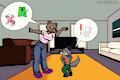 The Worst Babysitter (implied wetting)