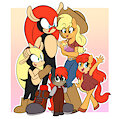 Braeburn Family of Acorn Kingdom by Zeromegas