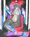 A Goddess Alone In Her Cosmic Palace