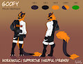 Goofy Reference | Flat Color by NyaGirlNya