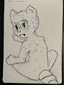 "Armadillo" - Day 15 Inktober 2022