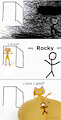 [meme] omg! Rocky! Hi! by SimPiko