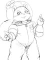 Sketch 21 / Inktober 2022 - Sandy Cheeks